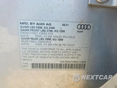 Zdjęcie 12 z 12 samochodu: 2021 AUDI Q5 PREMIUM PLUS VIN:WA1BAAFY9M2113829 - miniatura