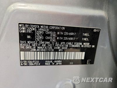 Zdjęcie 13 z 13 samochodu: 2017 TOYOTA RAV4 HYBRID XLE VIN:JTMRJREV8HD119738 - miniatura