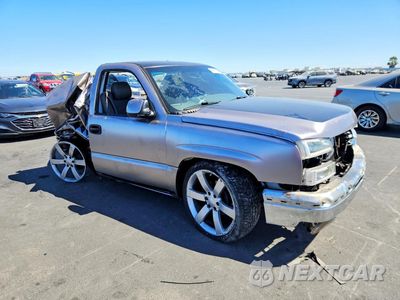 Czwarte zdjęcie samochodu z boku: 2006 CHEVROLET SILVERADO C1500 VIN:3GCEC14X16G263788 - miniatura