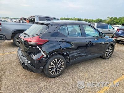 Trzecie zdjęcie samochodu z tyłu: 2022 NISSAN KICKS SV VIN:3N1CP5CV6NL502568 - miniatura