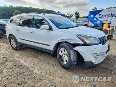 Czwarte zdjęcie samochodu z boku: 2016 CHEVROLET TRAVERSE LS VIN:1GNKVFED4GJ247963 - miniatura