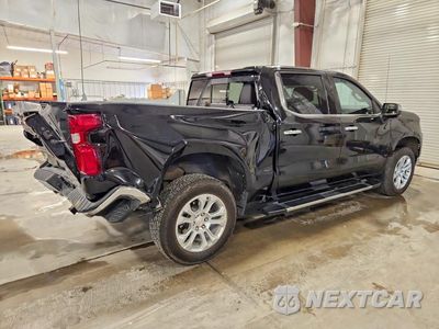 Trzecie zdjęcie samochodu z tyłu: 2023 CHEVROLET SILVERADO K1500 LTZ VIN:1GCUDGE80PZ261759 - miniatura