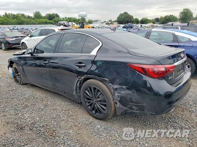 Drugie zdjęcie samochodu z przodu: 2019 INFINITI Q50 3.0T LUXE VIN:JN1EV7AR6KM553618 - miniatura
