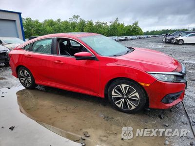 Czwarte zdjęcie samochodu z boku: 2016 HONDA CIVIC EXL VIN:2HGFC1F79GH651405 - miniatura