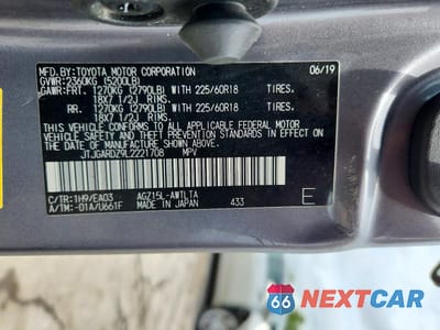 Zdjęcie 13 z 13 samochodu: 2020 LEXUS NX 300 VIN:JTJGARDZ9L2221708 - miniatura