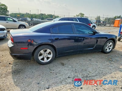 Trzecie zdjęcie samochodu z tyłu: 2012 DODGE CHARGER SE VIN:2C3CDXBG3CH117466 - miniatura