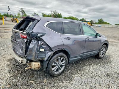 Trzecie zdjęcie samochodu z tyłu: 2021 HONDA CR-V EX VIN:2HKRW2H50MH609258 - miniatura