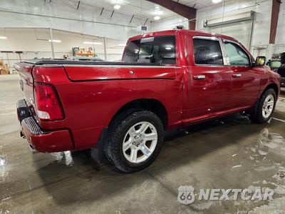 Trzecie zdjęcie samochodu z tyłu: 2012 DODGE RAM 1500 LONGHORN VIN:1C6RD7PT7CS348172 - miniatura