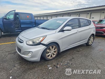 2013 HYUNDAI ACCENT SE KMHCU5AEXDU092057 - główne zdjęcie licytacji z USA - miniatura