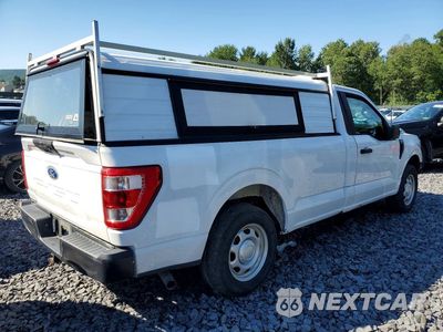 Trzecie zdjęcie samochodu z tyłu: 2021 FORD F150 VIN:1FTMF1CB1MKE68719 - miniatura