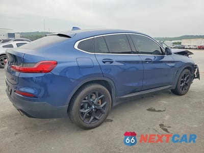 Trzecie zdjęcie samochodu z tyłu: 2021 BMW X4 XDRIVE30I VIN:5UX2V1C05M9H10428 - miniatura