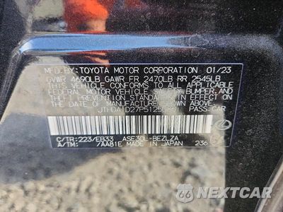 Zdjęcie 12 z 12 samochodu: 2023 LEXUS IS 300 VIN:JTHDA1D27P5125086 - miniatura