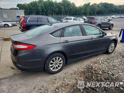 Trzecie zdjęcie samochodu z tyłu: 2016 FORD FUSION S VIN:3FA6P0G75GR250925 - miniatura
