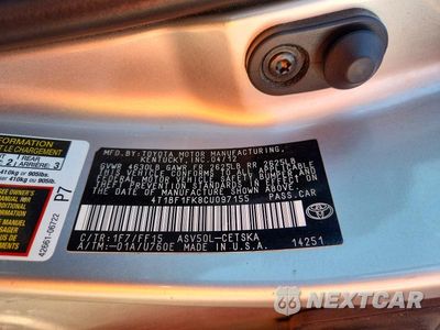 Zdjęcie 12 z 12 samochodu: 2012 TOYOTA CAMRY SE VIN:4T1BF1FK8CU097155 - miniatura