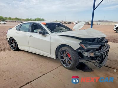 Czwarte zdjęcie samochodu z boku: 2023 ACURA TLX TYPE S VIN:19UUB7F93PA002048 - miniatura