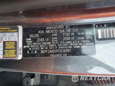 Zdjęcie 12 z 12 samochodu: 2023 KIA FORTE LXS VIN:3KPF24AD0PE638361 - miniatura