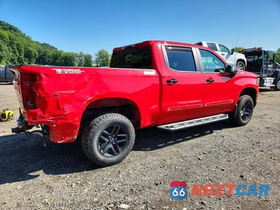 Trzecie zdjęcie samochodu z tyłu: 2019 CHEVROLET SILVERADO K1500 LT TRAIL BOSS VIN:1GCPYFEDXKZ107867 - miniatura