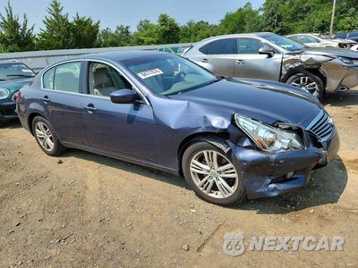 Czwarte zdjęcie samochodu z boku: 2012 INFINITI G37 SEDAN JOURNEY VIN:JN1CV6AP2CM931001 - miniatura