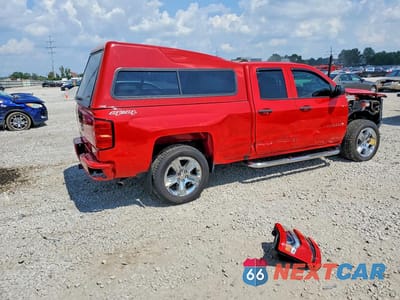 Trzecie zdjęcie samochodu z tyłu: 2016 CHEVROLET SILVERADO K1500 CUSTOM VIN:1GCVKPEC1GZ371749 - miniatura