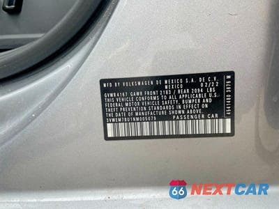 Zdjęcie 10 z 14 samochodu: 2022 VOLKSWAGEN JETTA SE VIN:3VWEM7BU1NM005079 - miniatura