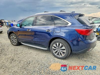 Drugie zdjęcie samochodu z przodu: 2014 ACURA MDX TECHNOLOGY VIN:5FRYD4H45EB004655 - miniatura