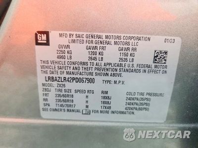 Zdjęcie 13 z 13 samochodu: 2023 BUICK ENVISION PREFERRED VIN:LRBAZLR42PD067900 - miniatura