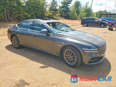 Czwarte zdjęcie samochodu z boku: 2021 GENESIS G80 2.5T VIN:KMTGB4SC7MU078671 - miniatura