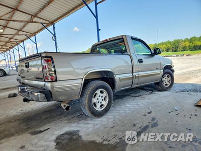 Trzecie zdjęcie samochodu z tyłu: 2002 CHEVROLET SILVERADO C1500 VIN:1GCEC14V62Z299548 - miniatura