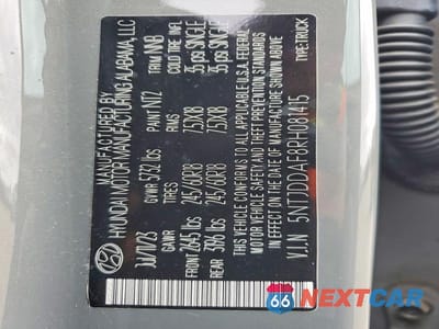 Zdjęcie 12 z 12 samochodu: 2024 HYUNDAI SANTA CRUZ XRT VIN:5NTJDDAF8RH081415 - miniatura