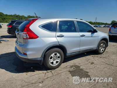 Trzecie zdjęcie samochodu z tyłu: 2015 HONDA CR-V LX VIN:2HKRM3H39FH550630 - miniatura