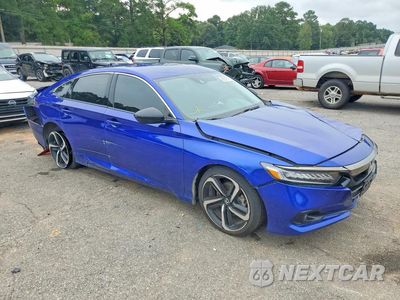 Czwarte zdjęcie samochodu z boku: 2022 HONDA ACCORD SPORT SE VIN:1HGCV1F44NA022570 - miniatura