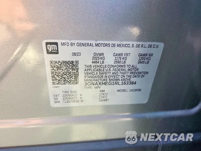 Zdjęcie 13 z 13 samochodu: 2024 CHEVROLET EQUINOX LS VIN:3GNAXHEG1RL163364 - miniatura