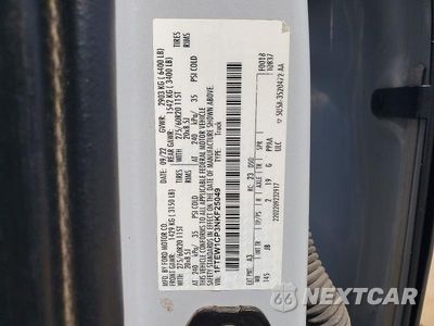 Zdjęcie 12 z 12 samochodu: 2022 FORD F150 SUPERCREW VIN:1FTEW1CP3NKF25049 - miniatura