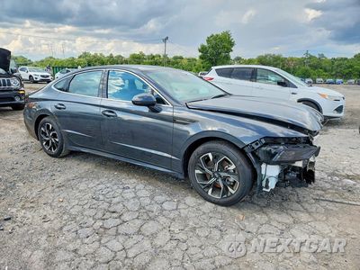 Czwarte zdjęcie samochodu z boku: 2025 HYUNDAI SONATA SEL VIN:KMHL64JA1SA488703 - miniatura