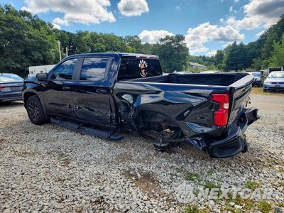 Drugie zdjęcie samochodu z przodu: 2022 CHEVROLET SILVERADO LTD K1500 RST VIN:1GCUYEED6NZ179635 - miniatura