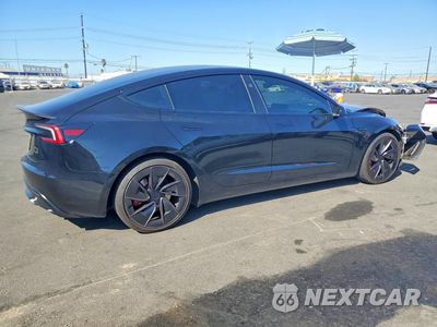 Trzecie zdjęcie samochodu z tyłu: 2024 TESLA MODEL 3 VIN:5YJ3E1ET4RF885048 - miniatura