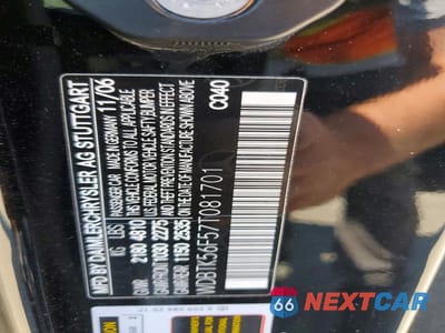 Zdjęcie 12 z 12 samochodu: 2007 MERCEDES-BENZ CLK 350 VIN:WDBTK56F57T081701 - miniatura