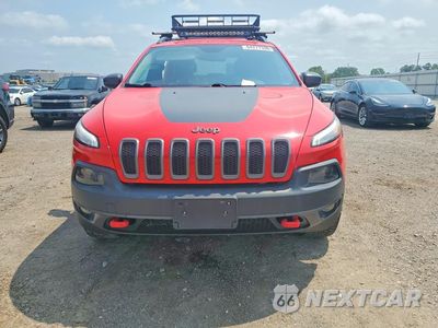 Piąte zdjęcie samochodu w środku: 2017 JEEP CHEROKEE TRAILHAWK VIN:1C4PJMBS7HW584181 - miniatura