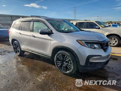 Czwarte zdjęcie samochodu z boku: 2021 HONDA PILOT SE VIN:5FNYF6H28MB015234 - miniatura