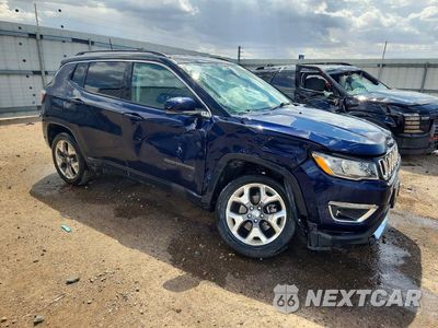 Czwarte zdjęcie samochodu z boku: 2020 JEEP COMPASS LIMITED VIN:3C4NJDCBXLT208529 - miniatura