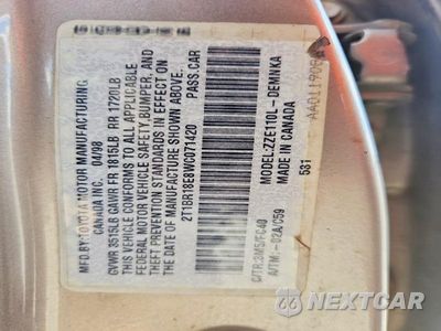 Zdjęcie 12 z 12 samochodu: 1998 TOYOTA COROLLA VE VIN:2T1BR18E8WC071420 - miniatura