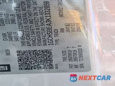 Zdjęcie 12 z 13 samochodu: 2019 CHEVROLET COLORADO VIN:1GCHSBEA3K1332859 - miniatura