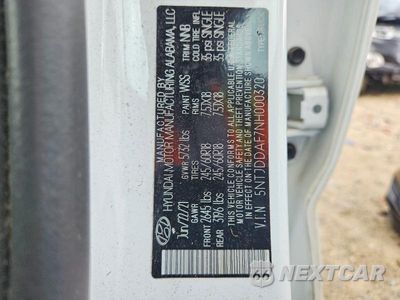 Zdjęcie 13 z 13 samochodu: 2022 HYUNDAI SANTA CRUZ SEL PREMIUM VIN:5NTJDDAF7NH000320 - miniatura