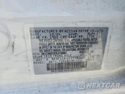 Zdjęcie 13 z 13 samochodu: 2025 NISSAN VERSA SV VIN:3N1CN8EVXSL816563 - miniatura