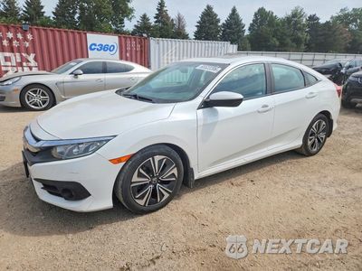 2018 HONDA CIVIC EX 19XFC1F3XJE001030 - główne zdjęcie licytacji z USA - miniatura