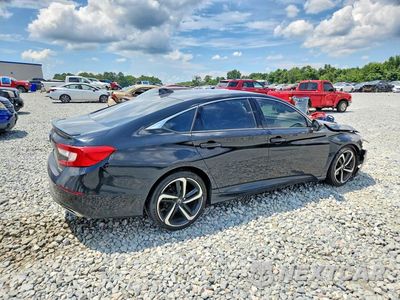 Trzecie zdjęcie samochodu z tyłu: 2020 HONDA ACCORD SPORT VIN:1HGCV1F31LA050346 - miniatura