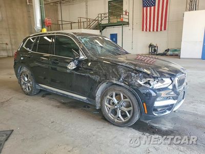 Czwarte zdjęcie samochodu z boku: 2020 BMW X3 XDRIVE30I VIN:5UXTY5C05L9B17766 - miniatura