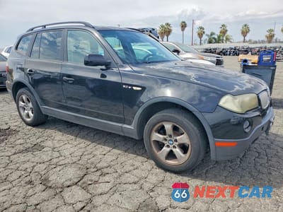 Czwarte zdjęcie samochodu z boku: 2007 BMW X3 3.0SI VIN:WBXPC93477WF11064 - miniatura