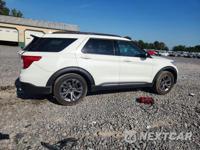 Trzecie zdjęcie samochodu z tyłu: 2022 FORD EXPLORER XLT VIN:1FMSK8DH2NGC27816 - miniatura