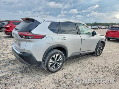 Trzecie zdjęcie samochodu z tyłu: 2022 NISSAN ROGUE SV VIN:JN8BT3BA6NW042737 - miniatura